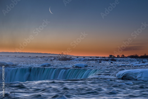 Niagara Falls before Sunrise photo