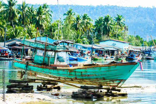 Generic Small Fishing Ship of Thailand