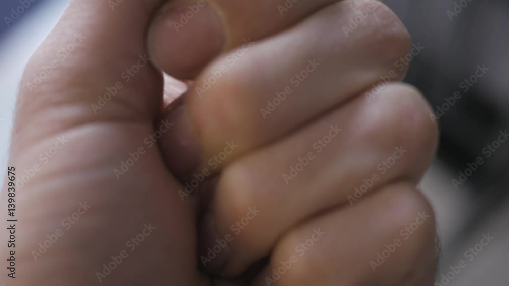 Medication capsule pill in hand opening. Medication capsule pill in hand opening.
