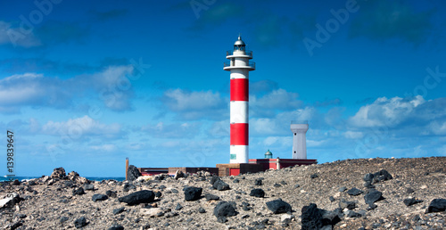 phare sur l'île de fuerteventura