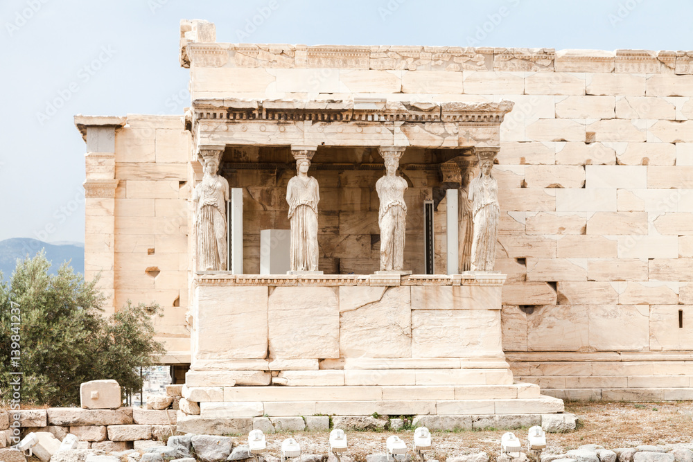 Erechtheion, Akropolis, Athens, Greece