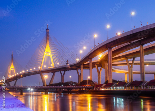 8 March 2017 Bhumibol Bridge Thailand