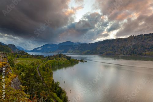 Storm Clouds over Hood River