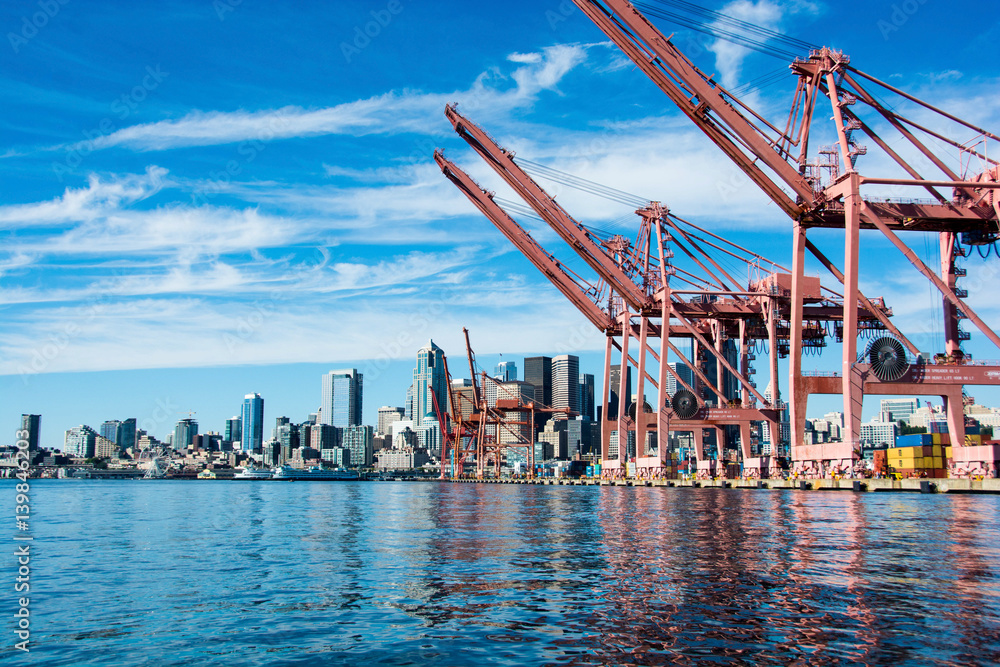 Obraz premium Seattle Skyline