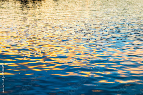 Sunset river © AlxCreate
