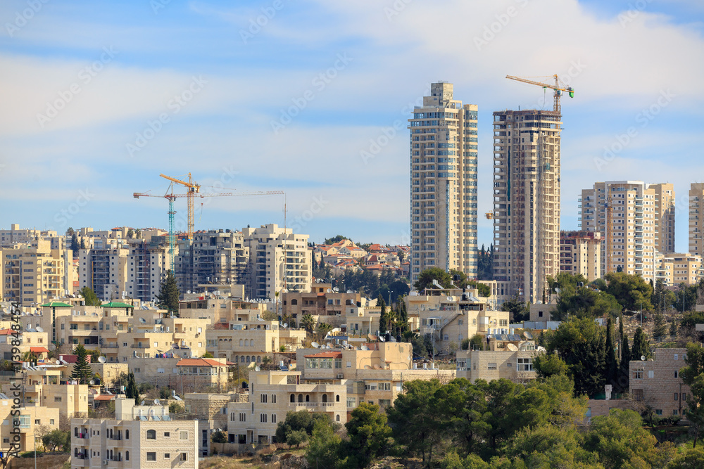 Jerusalem buildings construction