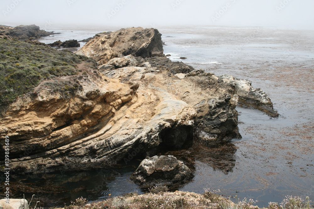 Fototapeta premium rocks along coast