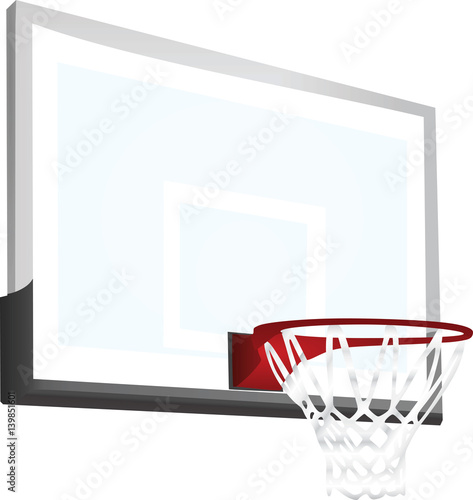 Basketball hoop vecor