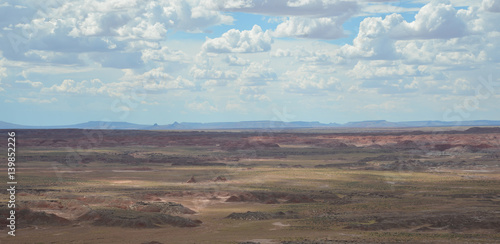 painted desert landscape
