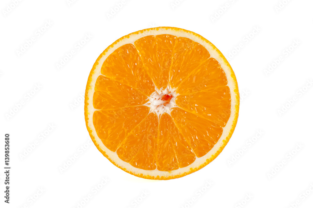 fresh orange isolated on white background fresh orange isolated on white background