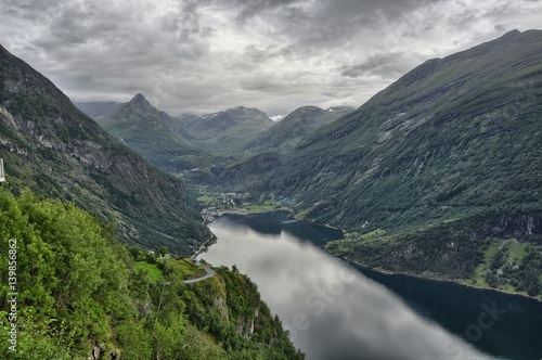 Geiranger - view point, Norway 2013