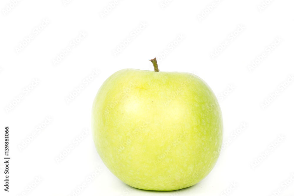 green Apple on white green Apple on white