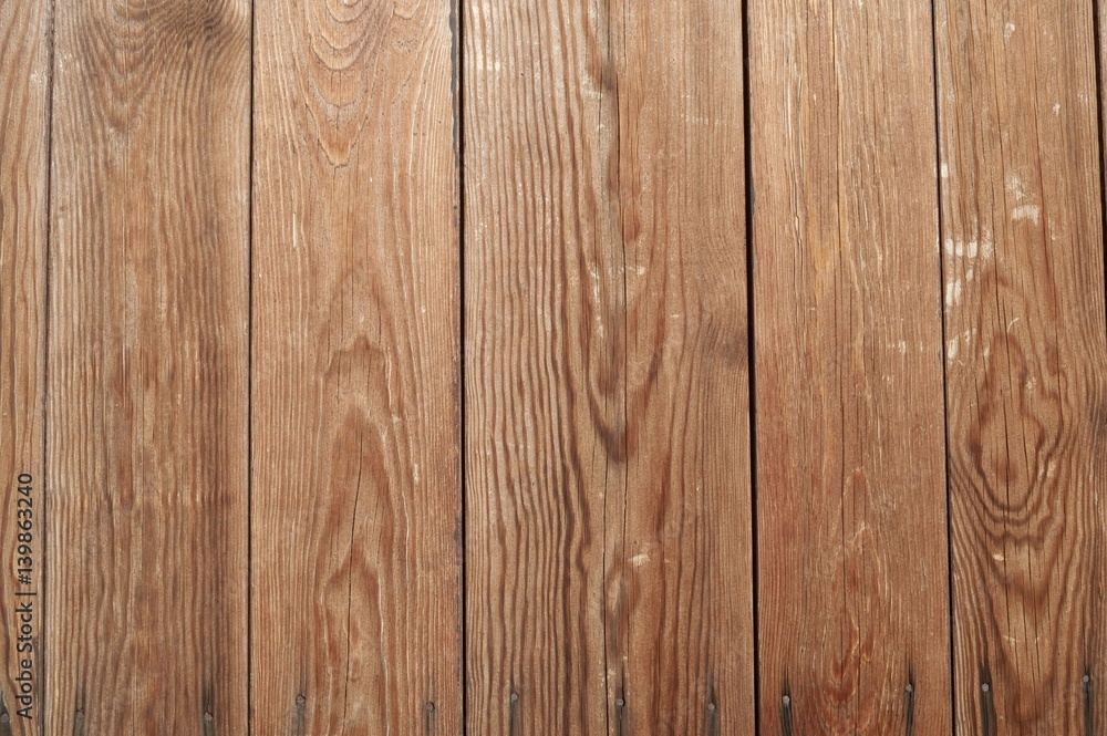 Naklejka premium old wood planks background