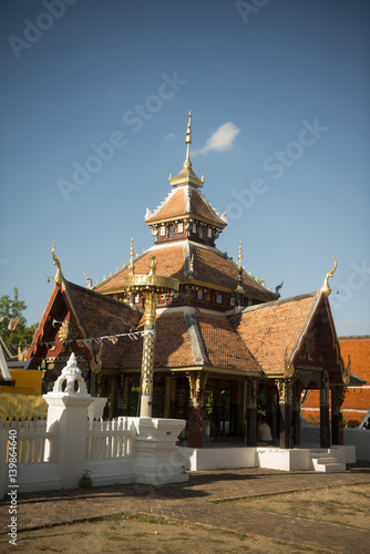 THAILAND LAMPANG WAT PONGSANUK TEMPLE photo