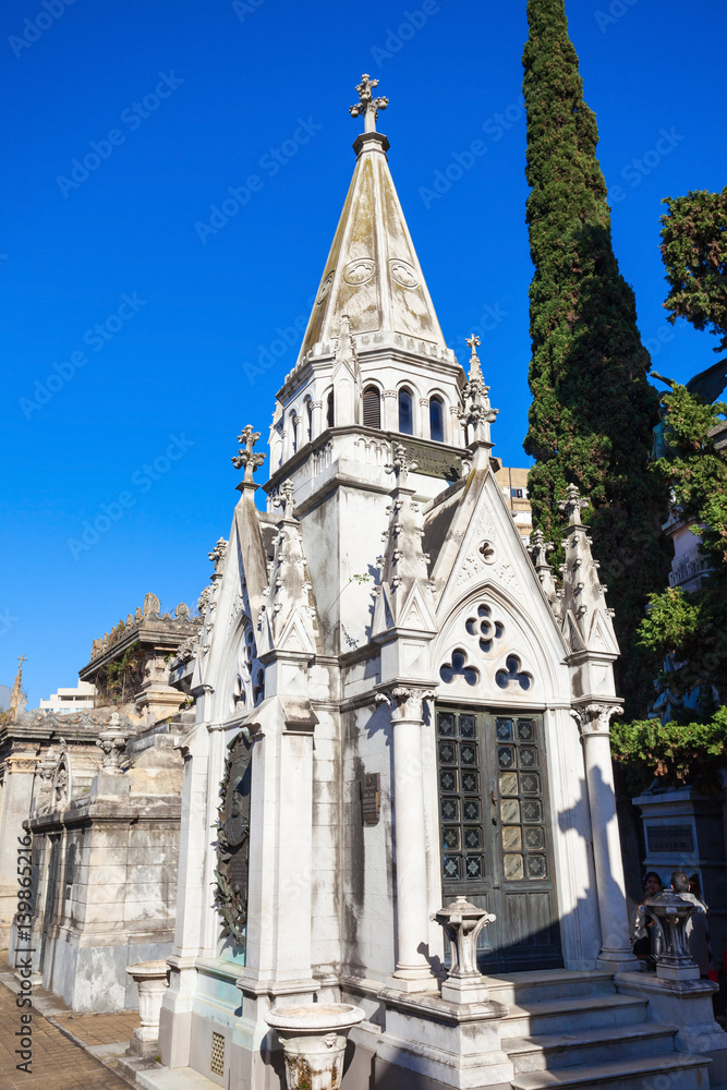 Obraz premium Recoleta Cemetery, Buenos Aires