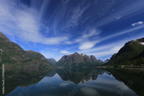 Norwegen  Oppstrynsvatnet