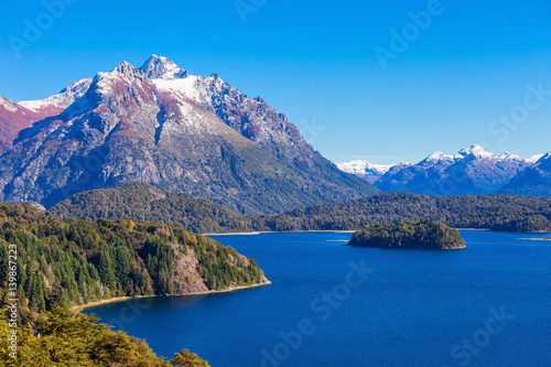 Bariloche landscape in Argentina