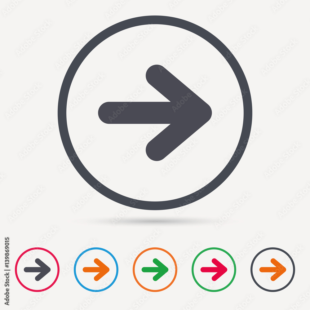 navigation arrow icons