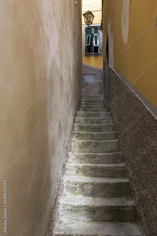 Narrow Steps, Riomaggiore, Cinque Terra, Italy