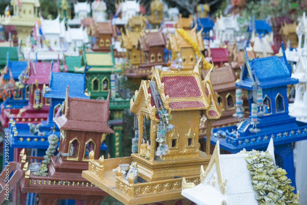 THAILAND LAMPANG MAE THA SPIRIT HOUSE THAILAND LAMPANG MAE THA SPIRIT HOUSE