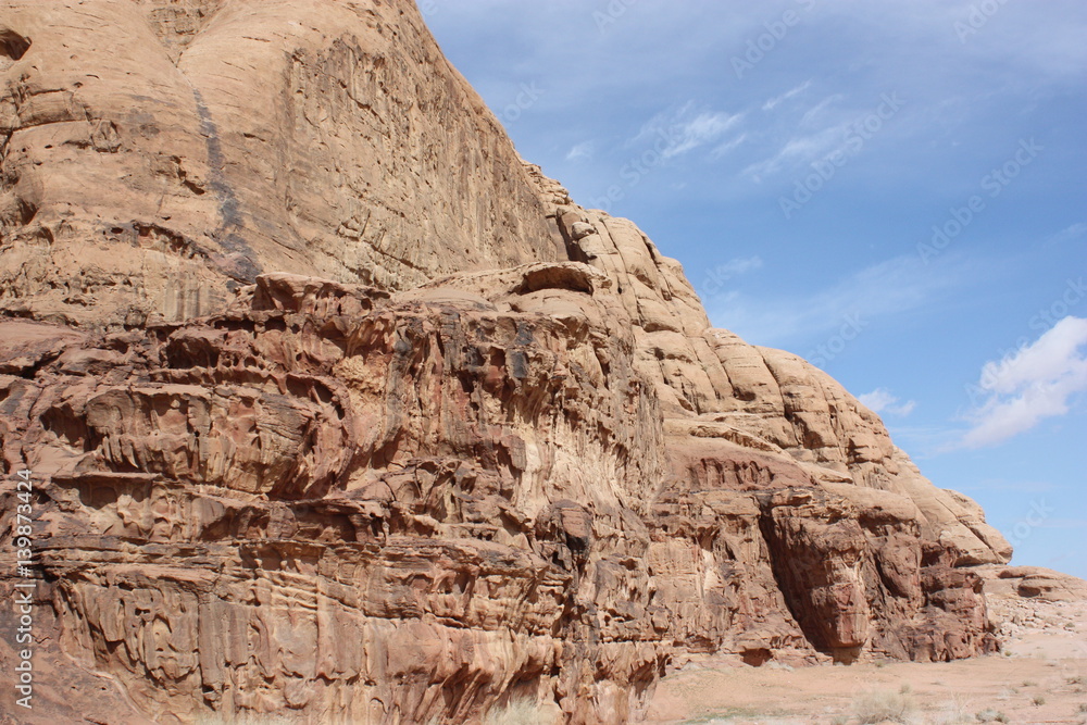 Desert Wadi Ram in Jordan