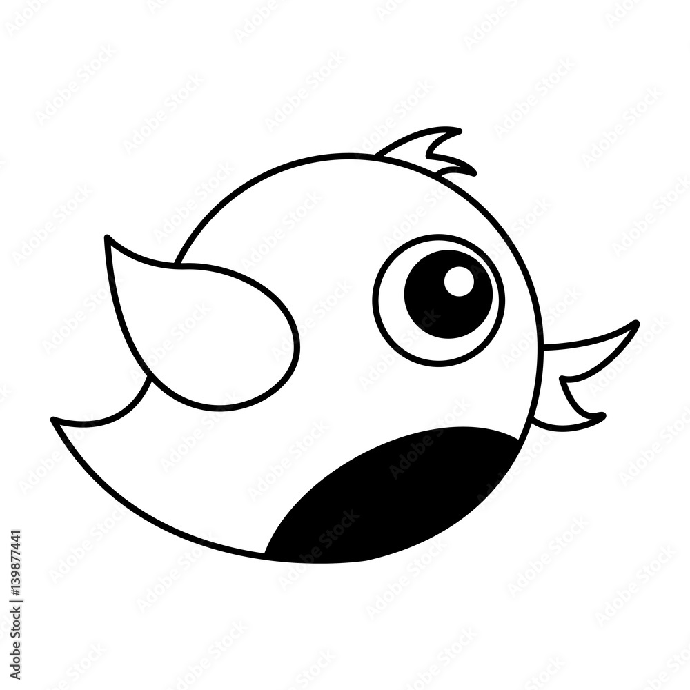 cute bird isolated icon vector illustration design cute bird isolated icon vector illustration design