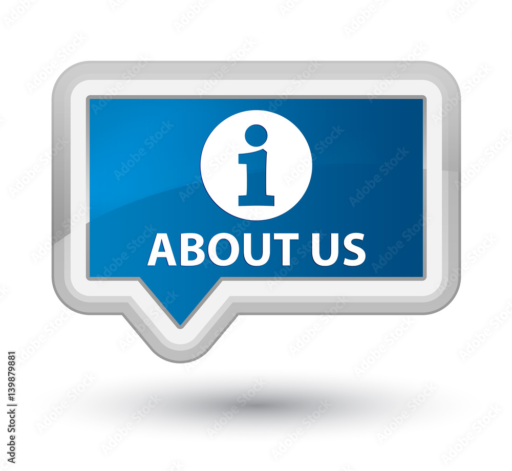 About us prime blue banner button About us prime blue banner button