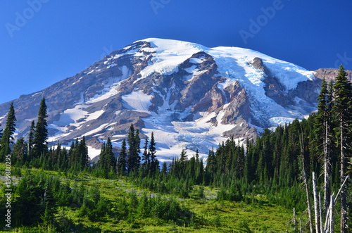 Mt Rainier from Paradise Visitor Center
