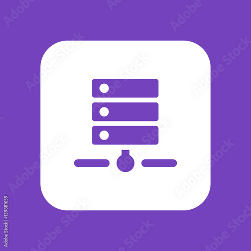 Modern Flat Icon - 10 Colors Included