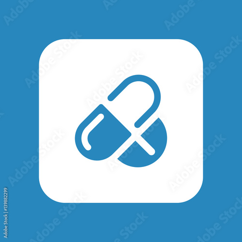 Modern Flat Icon - 10 Colors Included
