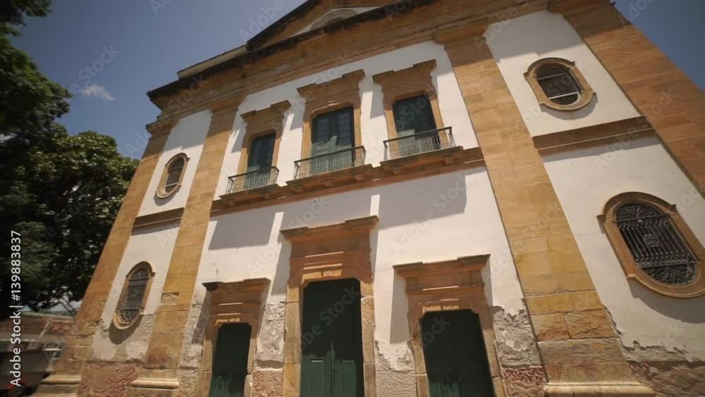Church Nossa Senhora dos Remedios in Paraty, Rio de Janeiro, Brazil Church Nossa Senhora dos Remedios in Paraty, Rio de Janeiro, Brazil