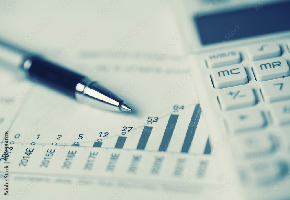 business concept:financial accounting analysis business concept:financial accounting analysis