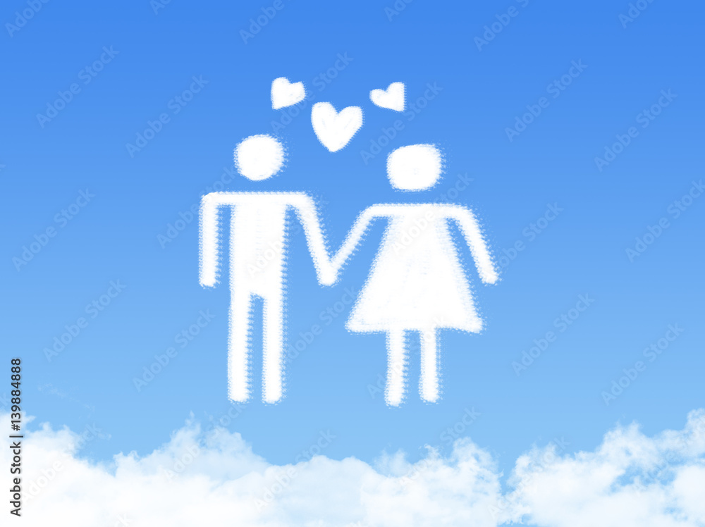 family cloud shape family cloud shape