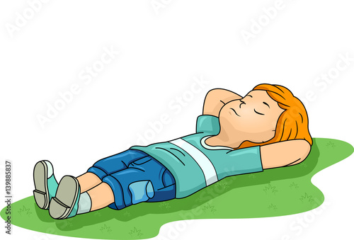 Kid Boy Arm Pillow Grass