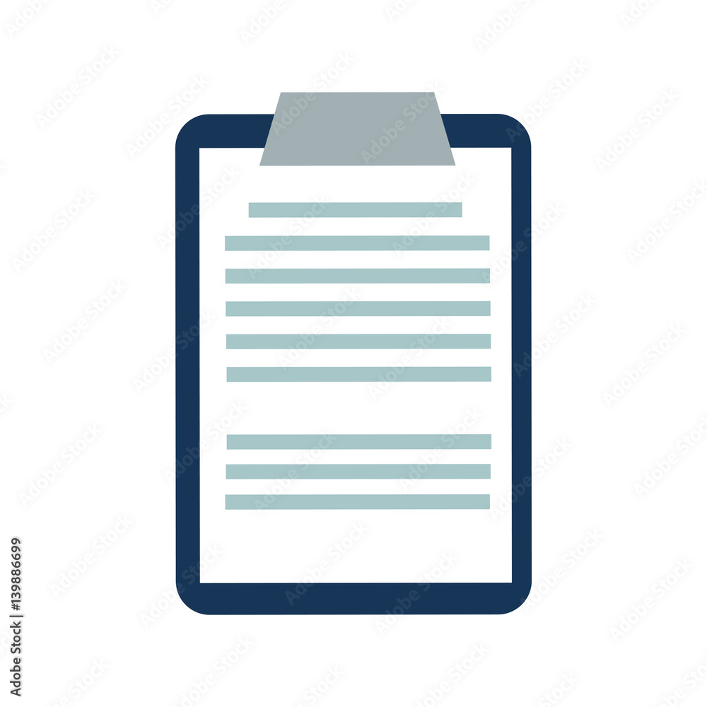 medical report icon over white background. vector illustration medical report icon over white background. vector illustration