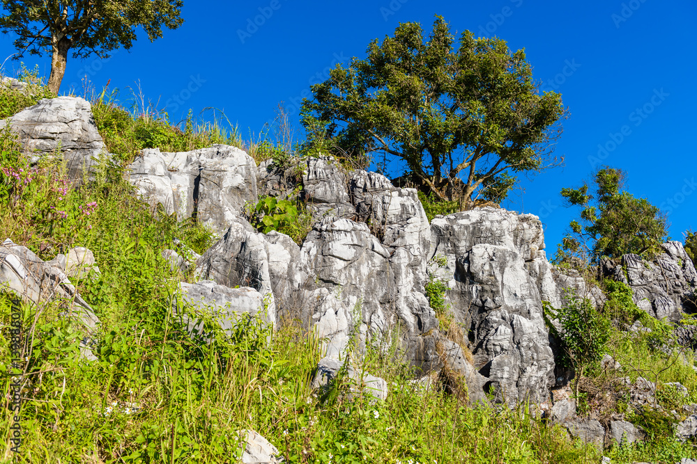 Doi Pha Tang viewpoint ,Chiang Rai province in Thailand. beautiful location Doi Pha Tang viewpoint ,Chiang Rai province in Thailand. beautiful location