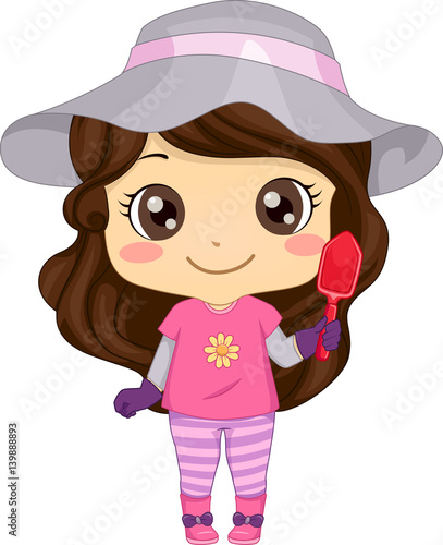 Kid Girl Gardening Outfit T...