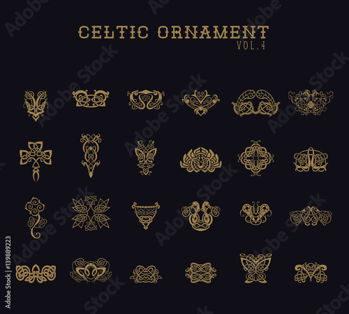 celtic ornament set