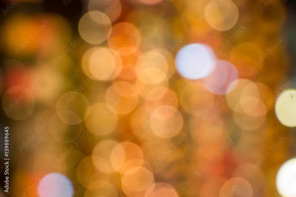 Fototapeta premium blurred bokeh of light