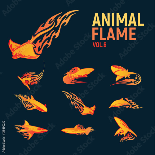 animal flame