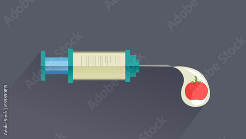 GMO Food Test Syringe