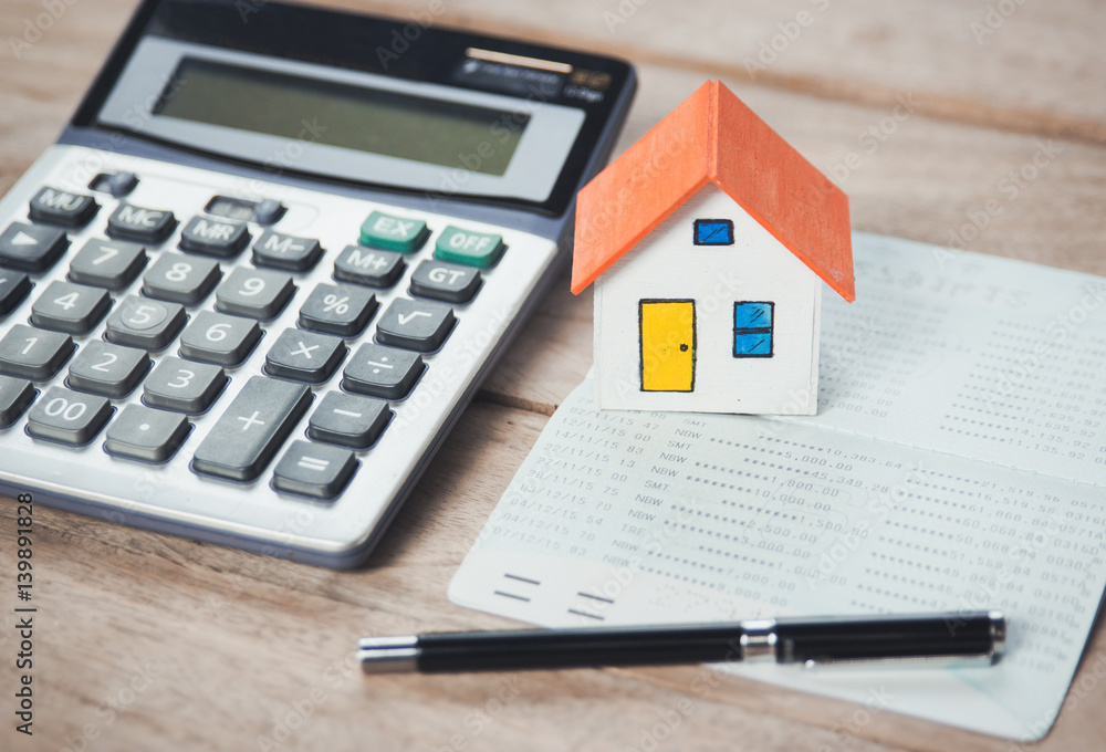 Mortgage concept by money house,banking concept. Mortgage concept by money house,banking concept.