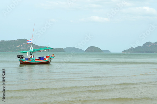 Fishing trawler on the wate...