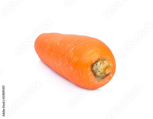 Carrot isolated with white background