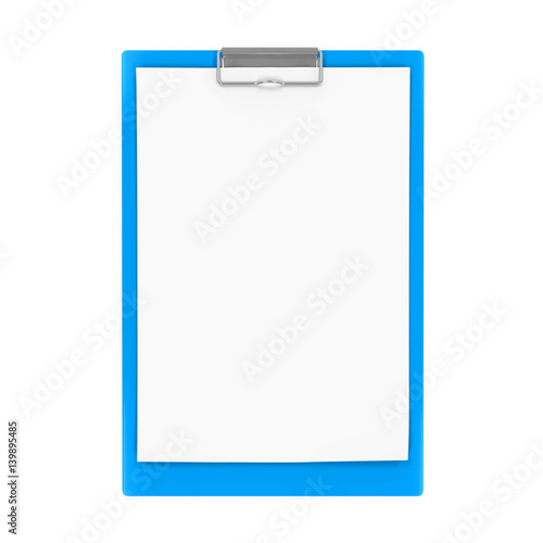 Clipboard Blank Isolated