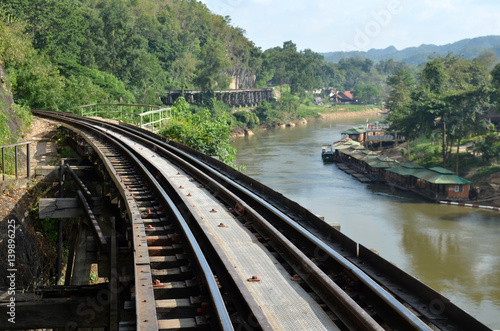 Death Railway in Kanchanaburi, Thailand © chokniti