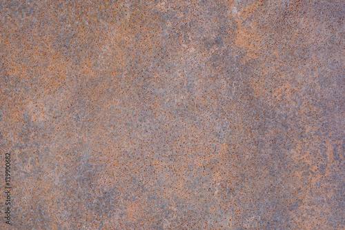 Iron sheet with corroded rust for background