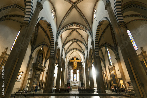 Konstfotografi Santa Maria Novella - Florenz