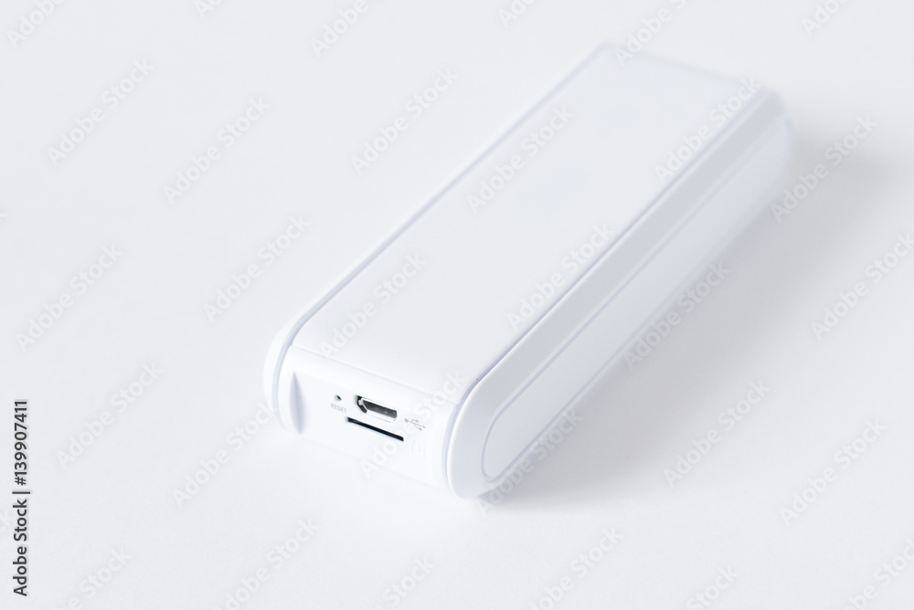 Generic Internet networking device router isolated over the white background Generic Internet networking device router isolated over the white background