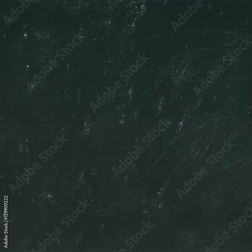 Black chalkboard background. Vector texture.